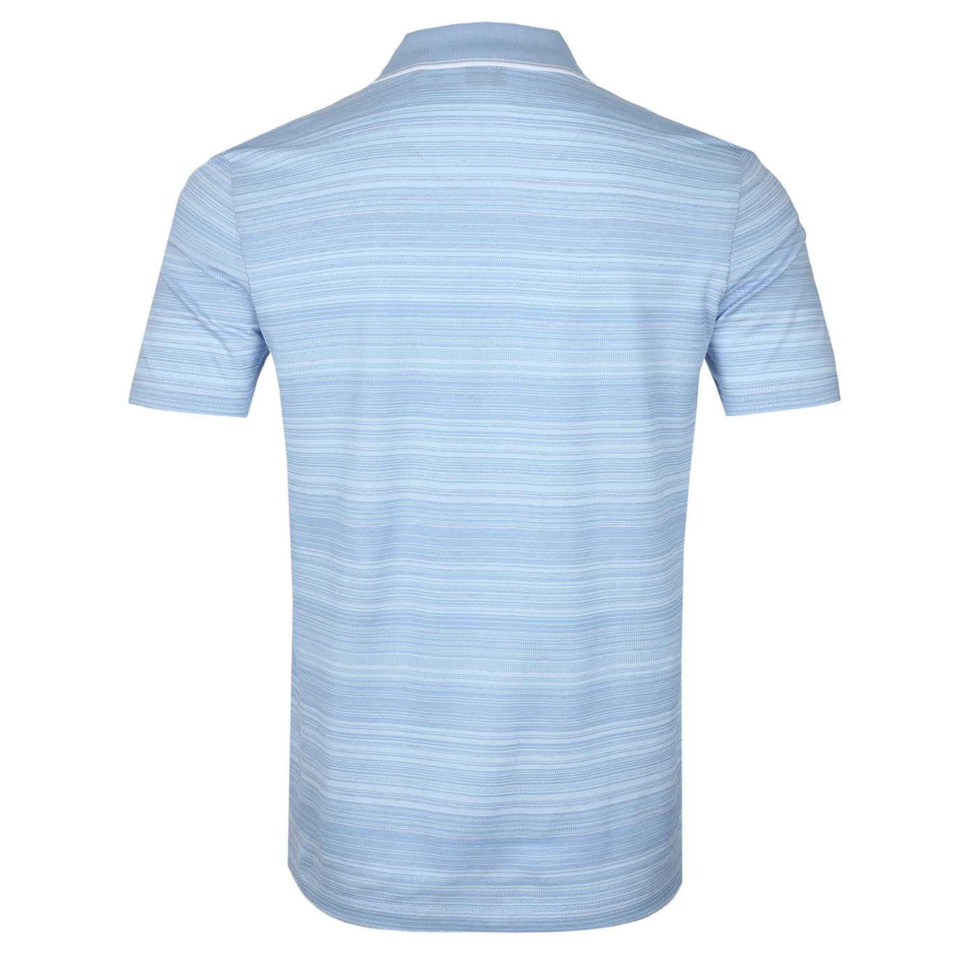 BOSS Pye 16 Polo Shirt in Sky Blue Back