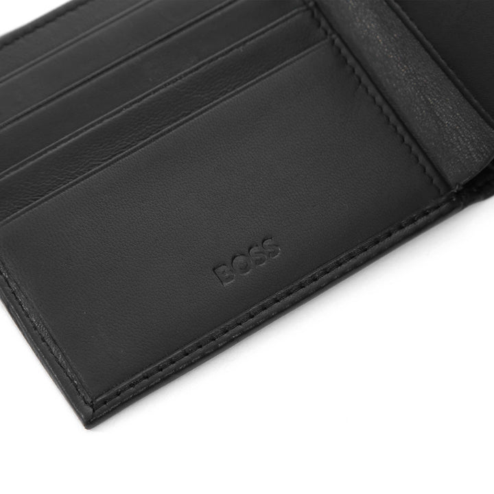 ☆関税込☆【BOSS】折りたたみウォレット カード8枚 Randy BOSS Randy N 8cc Wallet in Black | BOSS | Norton Barrie