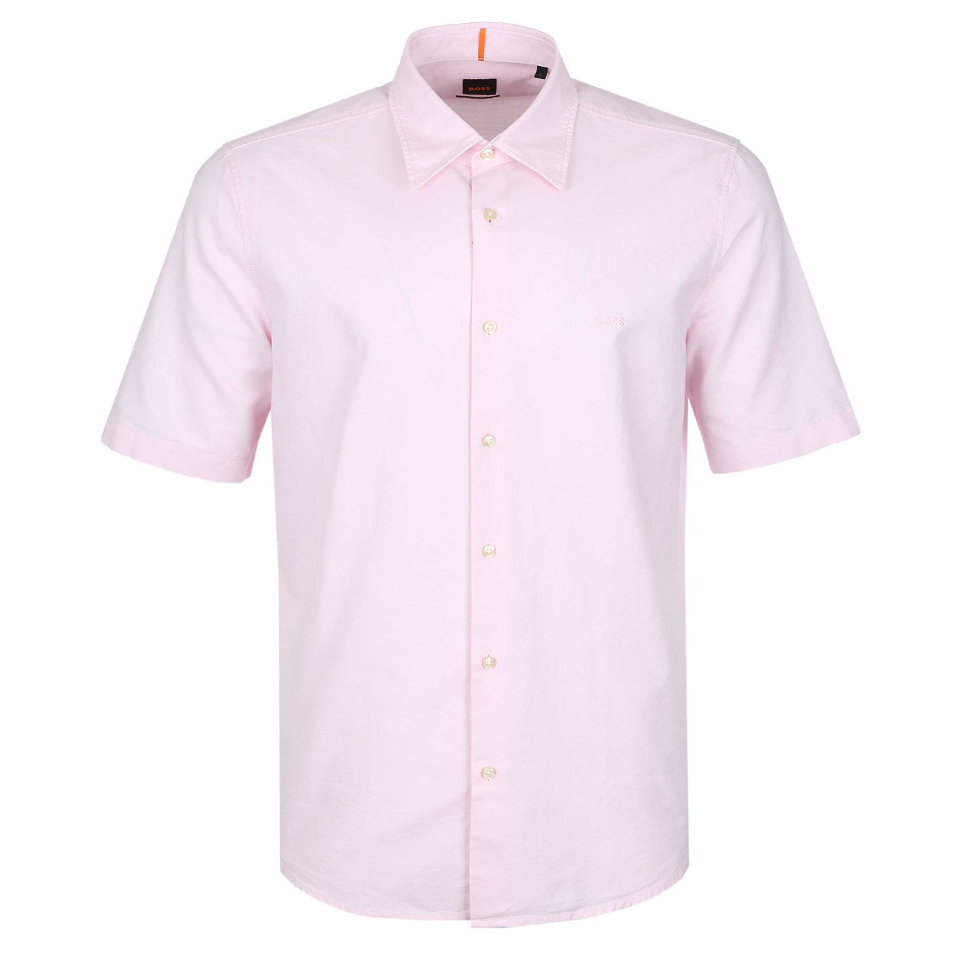 BOSS Rash 2 M Short Sleeve Shirt in Pink