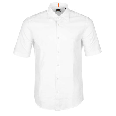 BOSS Rash 2 M Short Sleeve Shirt in White