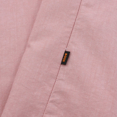 BOSS Rash 2 Short Sleeve Shirt in Pink Logo Tab