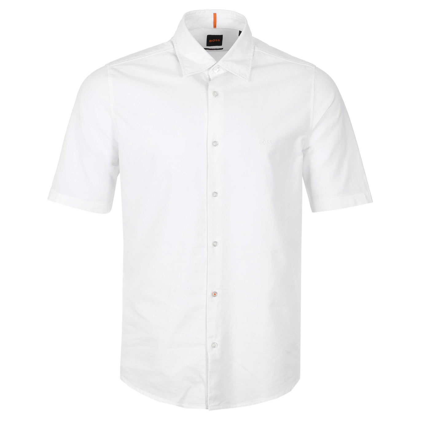 BOSS Rash 2 Short Sleeve Shirt in White