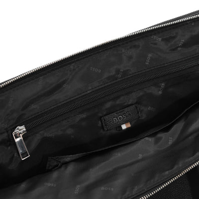 BOSS Ray Doc 2Zip Bag in Black Inside Pocket