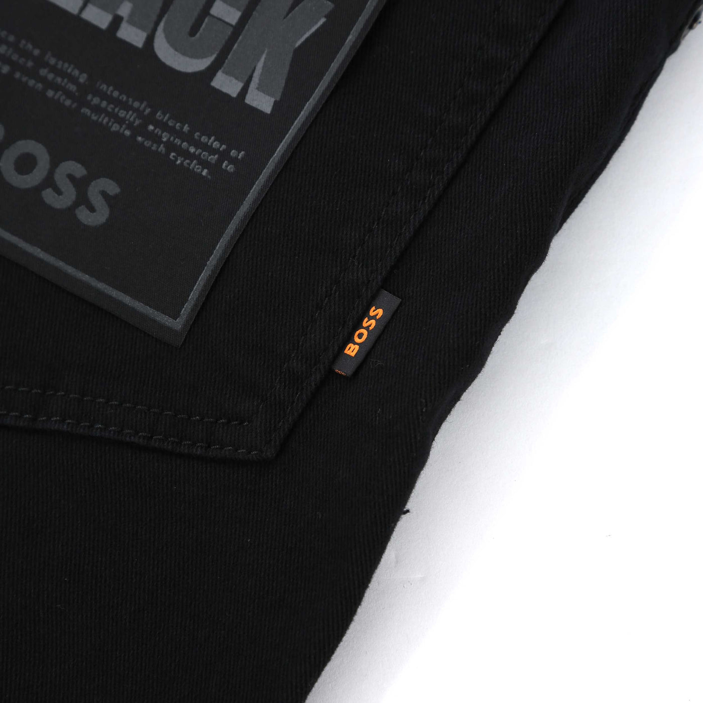 BOSS Re Maine BC C Cobra Jean in Black Logo Tab