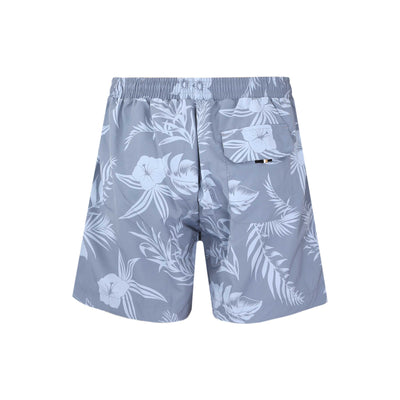 BOSS Reev Swim Short in Silver Back