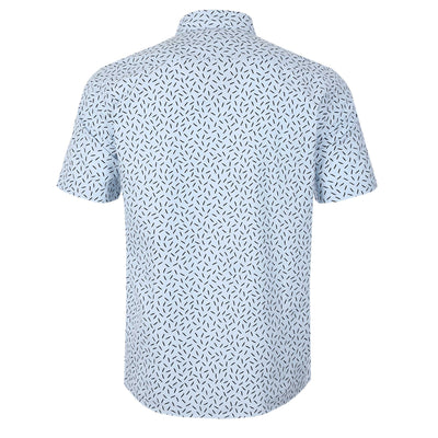 BOSS S Roan Ken SH C1 242 SS Shirt in Light Blue Back