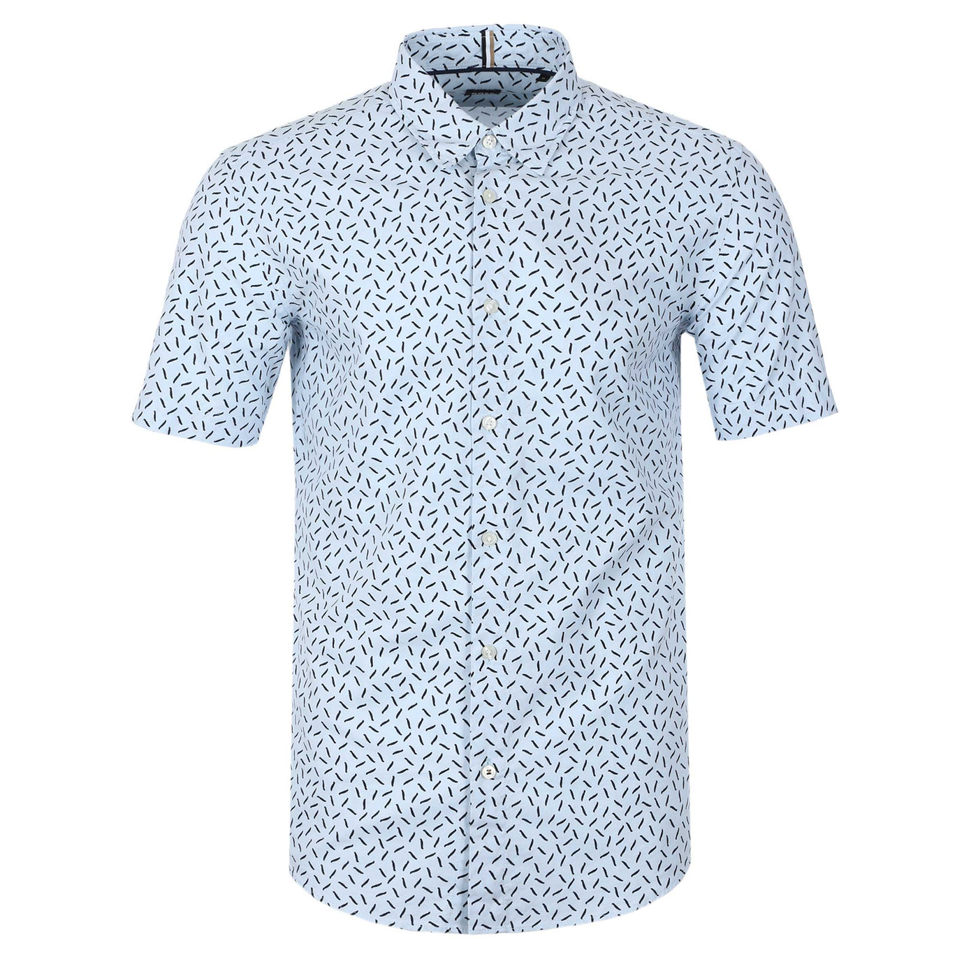 BOSS S Roan Ken SH C1 242 SS Shirt in Light Blue