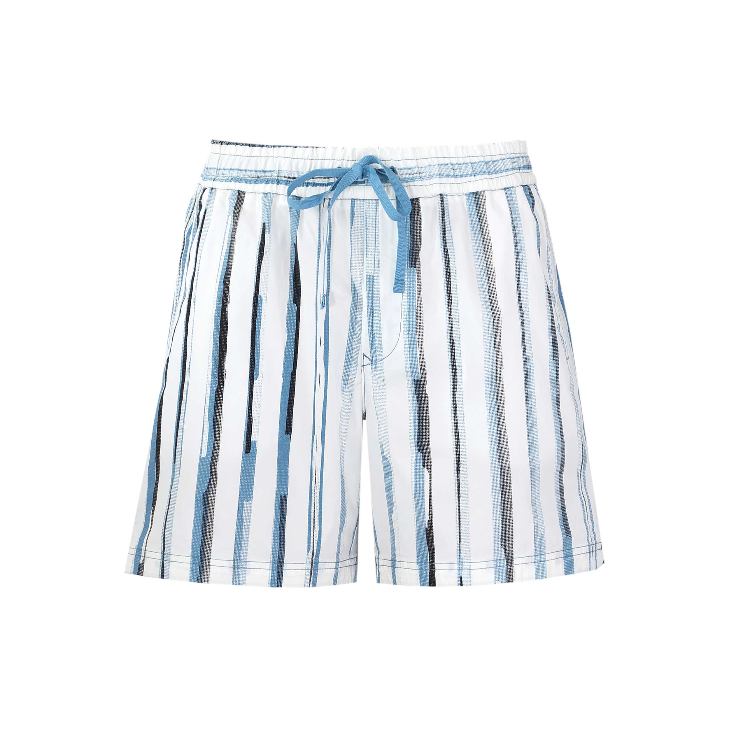 BOSS Sandrew 3 Shorts Short in White & Blue