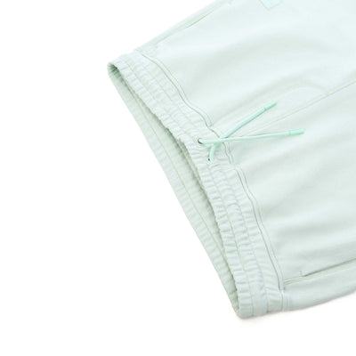 BOSS Sewalk Sweat Short in Mint Zip