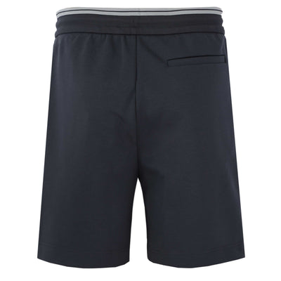 BOSS Shorts Zone Sweat Short in Dark Blue Back