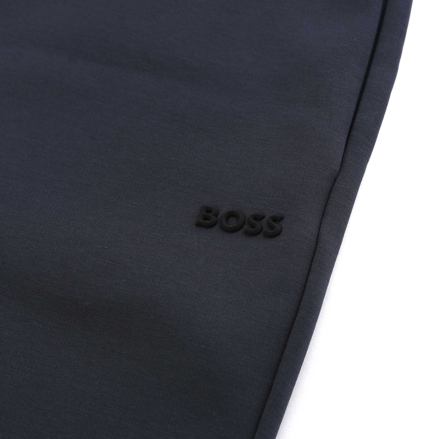 BOSS Shorts Zone Sweat Short in Dark Blue Logo