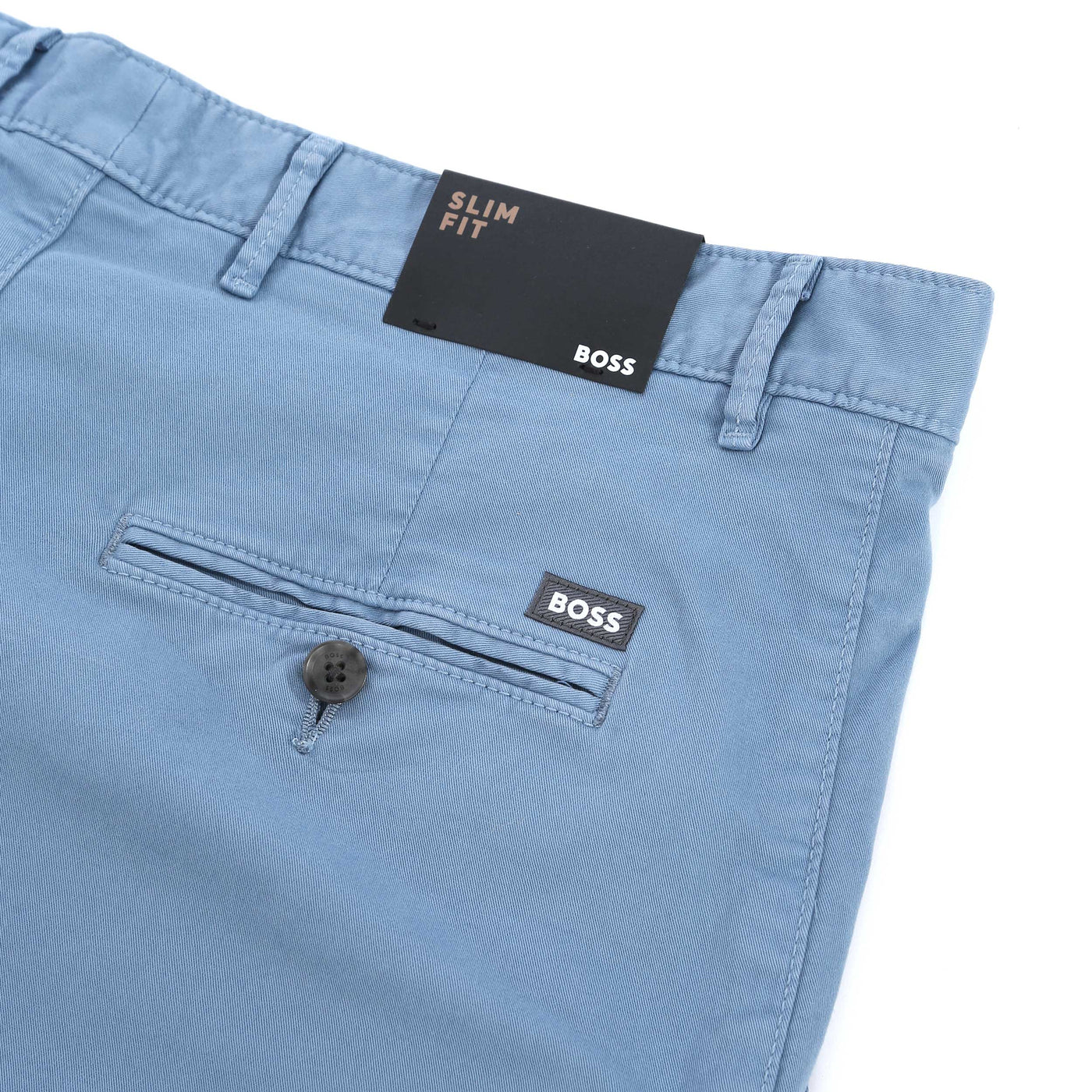 BOSS Slice Short Short in Airforce Blue Logo