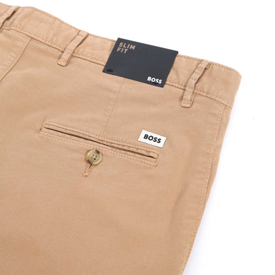 BOSS Slice Short Short in Medium Beige Logo
