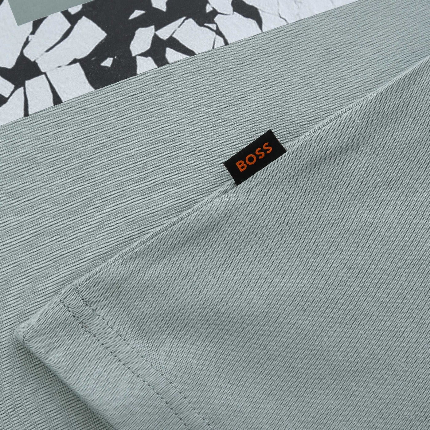 BOSS TE Lupo in Sage Green logo2