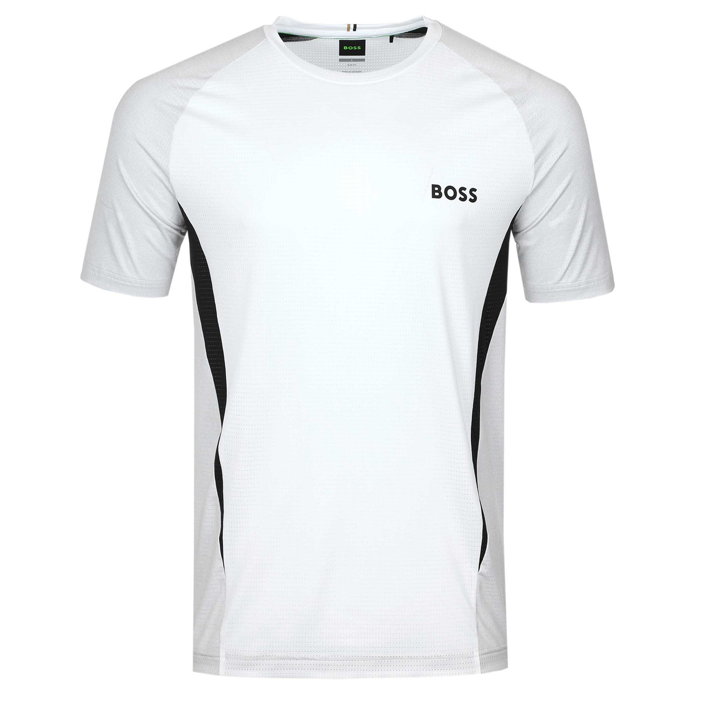 BOSS TS TOC Matchball T Shirt in White