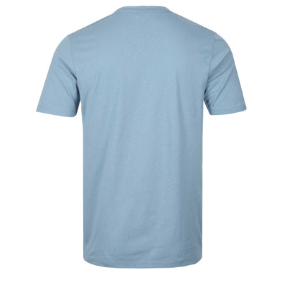 BOSS Tales T-Shirt in Light Pastel Blue back