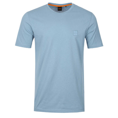 BOSS Tales T-Shirt in Light Pastel Blue