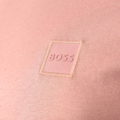 BOSS Tales T-Shirt in Open Pink Logo