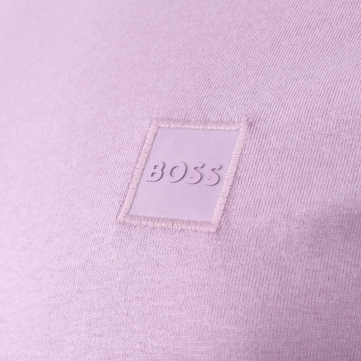 BOSS Tales T-Shirt in Pastel Purple Logo