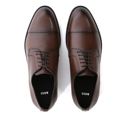 BOSS Tayil Derb tcbugr Shoe in Dark Brown top