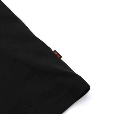 BOSS Te Tucan T Shirt in Black Logo Tab