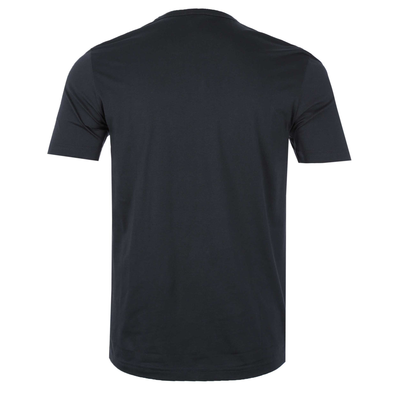 BOSS Tee Curved T-Shirt in Navy Back