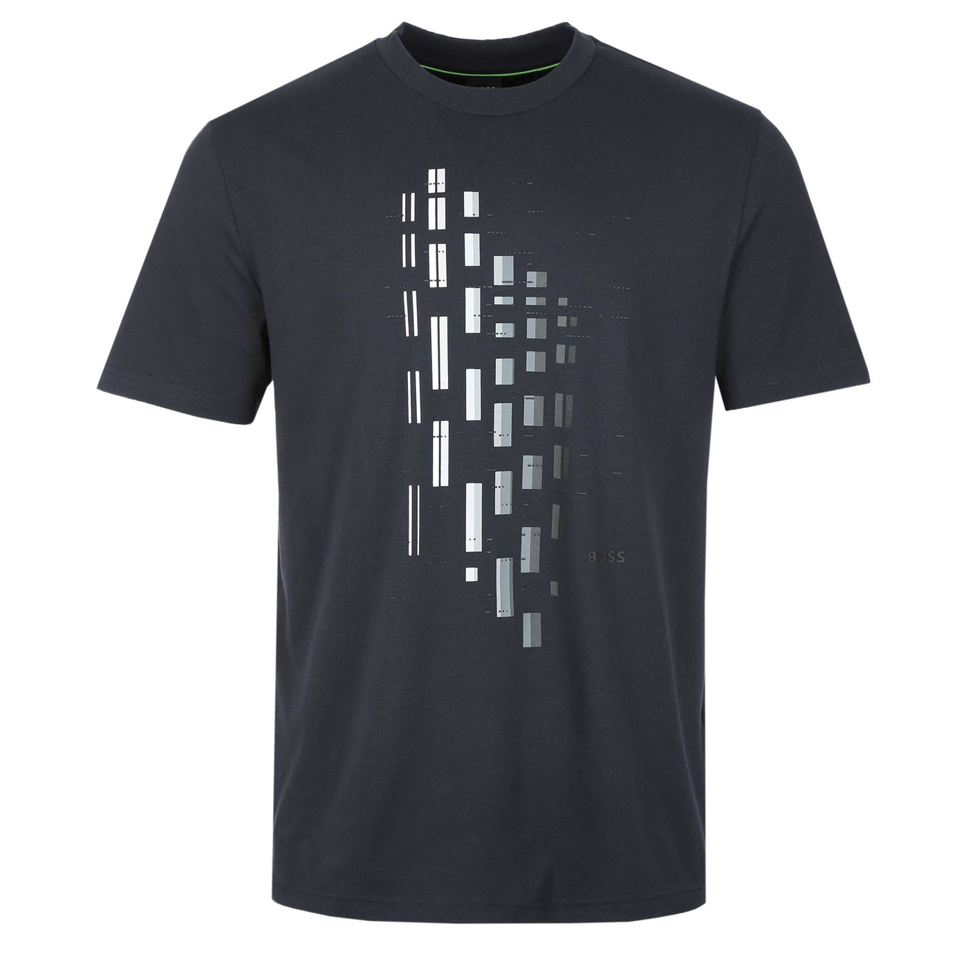 BOSS Tee GRX Zone T Shirt in Dark Blue