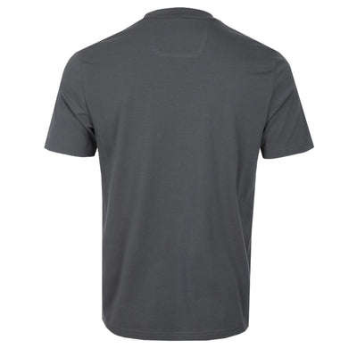 BOSS Tee GRX Zone T Shirt in Grey Back