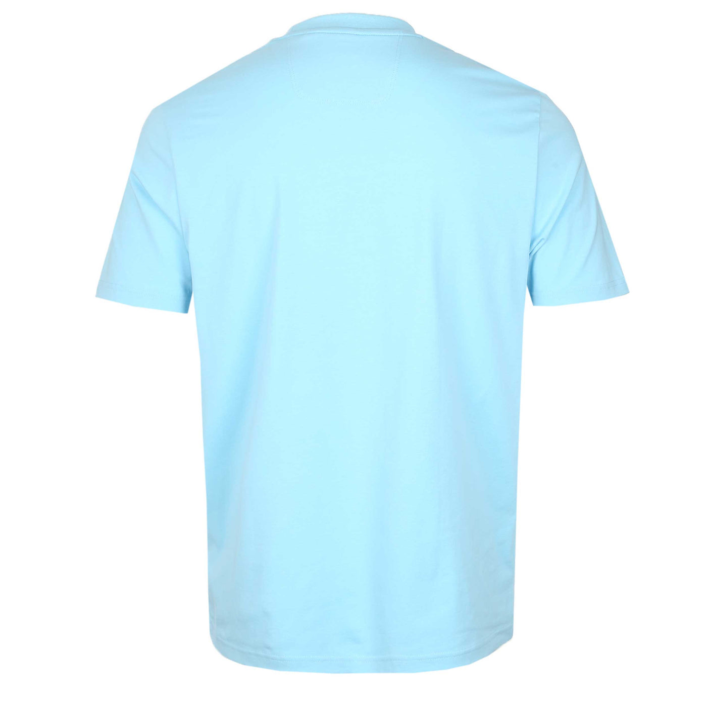 BOSS Tee GRX Zone T Shirt in Sky Blue Back