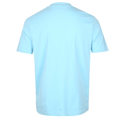 BOSS Tee GRX Zone T Shirt in Sky Blue Back