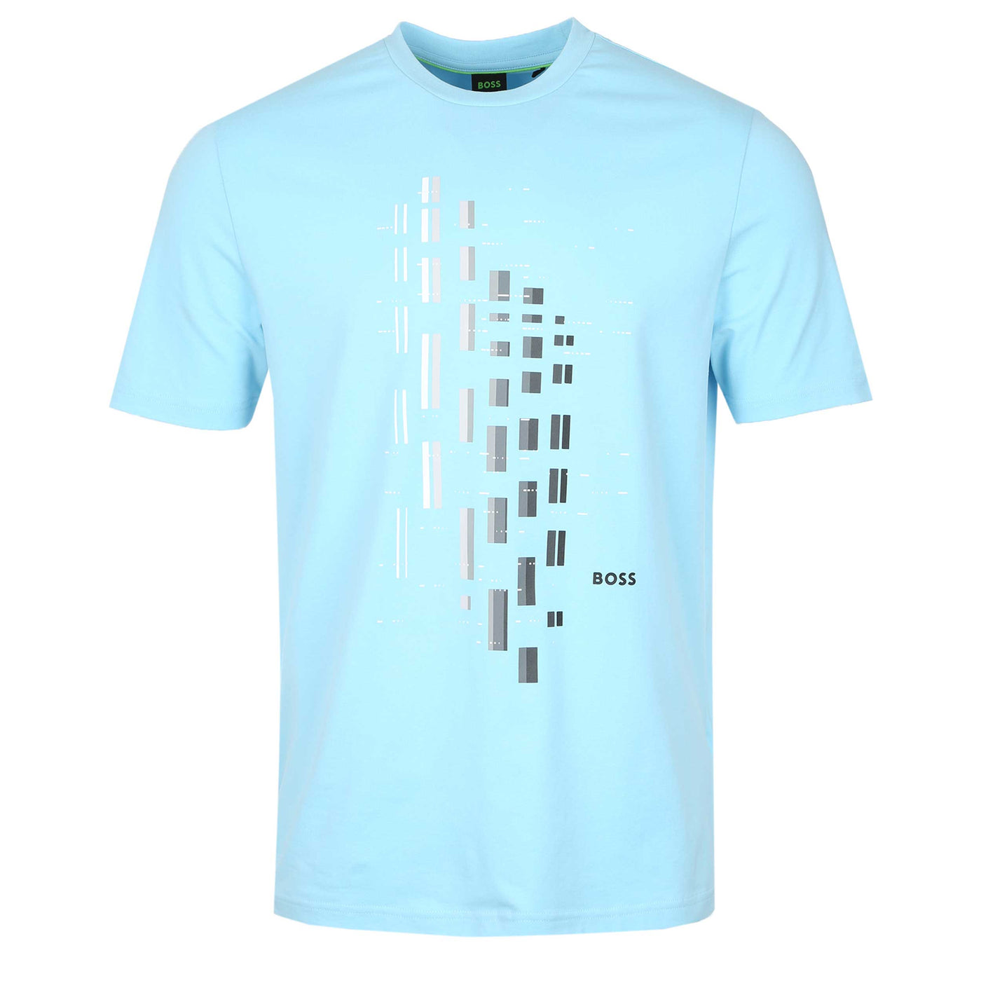 BOSS Tee GRX Zone T Shirt in Sky Blue