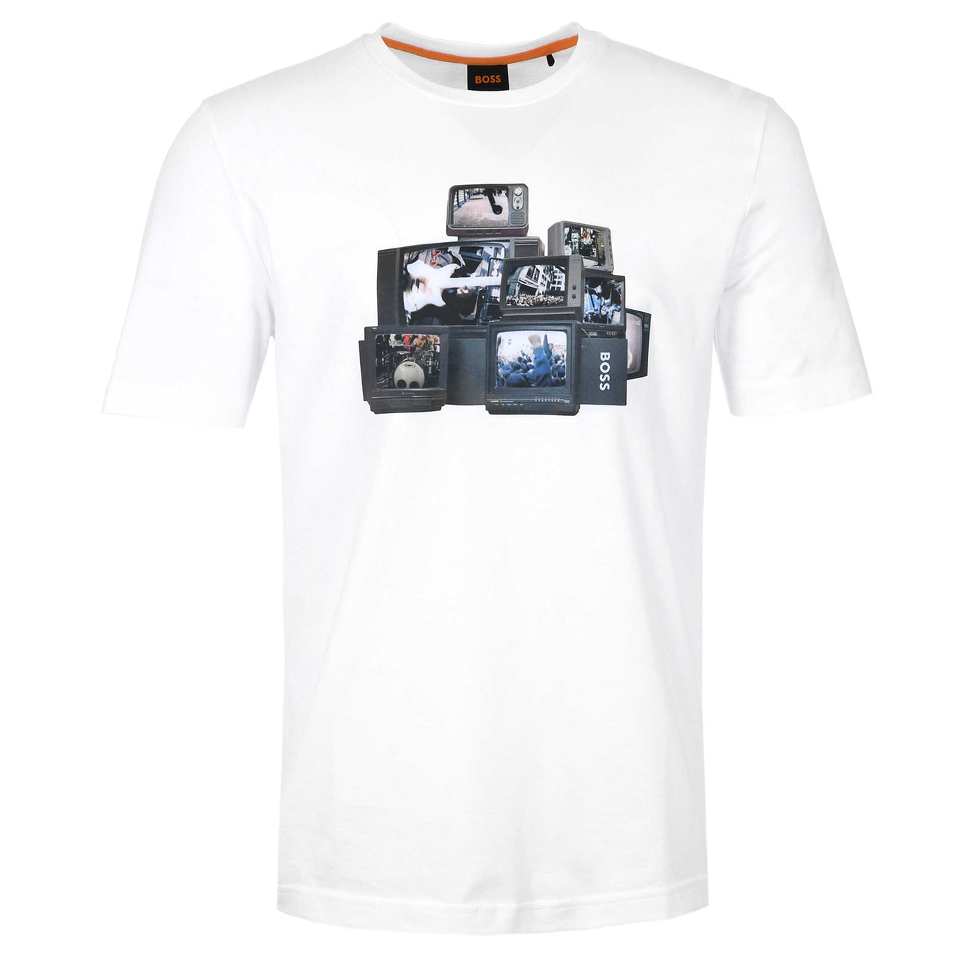 BOSS TeeMushroom T Shirt in White