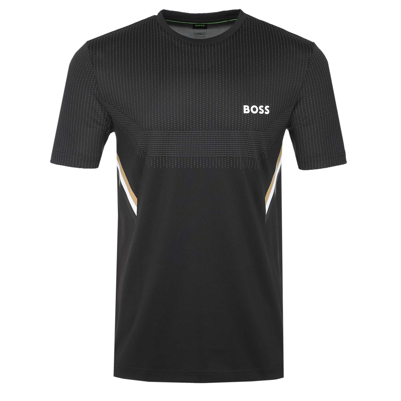 BOSS Tee Tech TOC T Shirt in Black Main