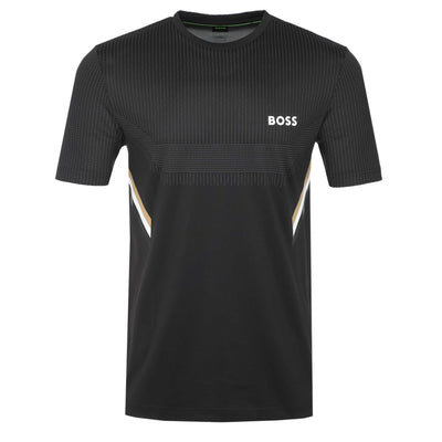 BOSS Tee Tech TOC T Shirt in Black Main