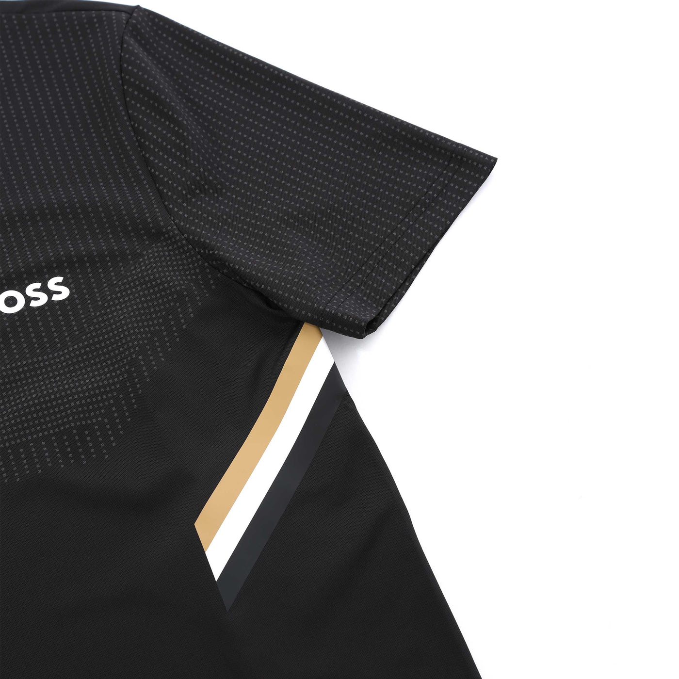 BOSS Tee Tech TOC T Shirt in Black Side