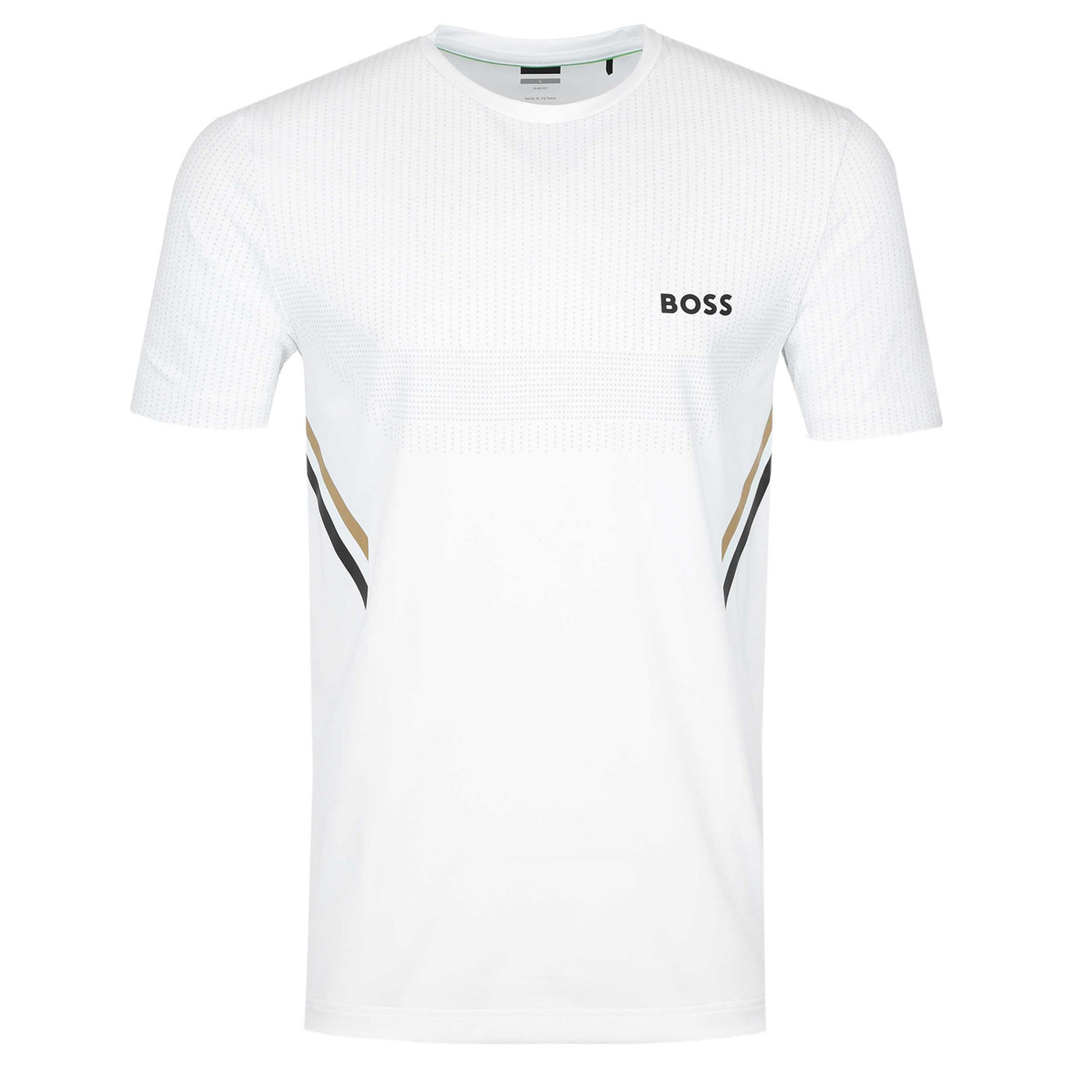 BOSS Tee Tech TOC T Shirt in White Main