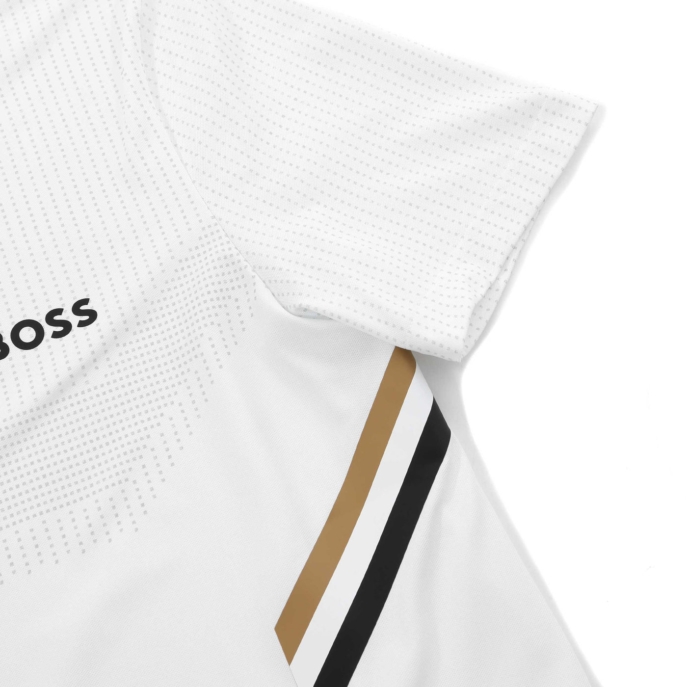 BOSS Tee Tech TOC T Shirt in White Side