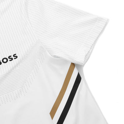 BOSS Tee Tech TOC T Shirt in White Side