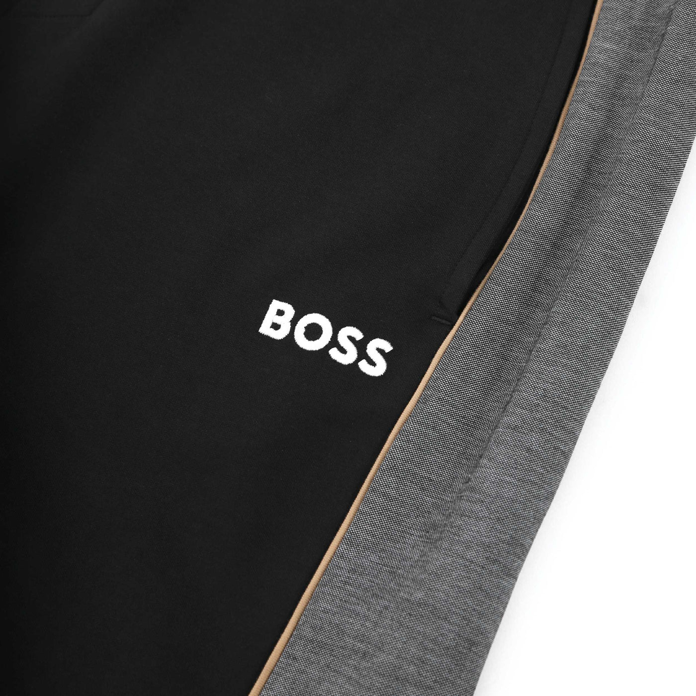 BOSS Tracksuit Short Sweat in Black Logo