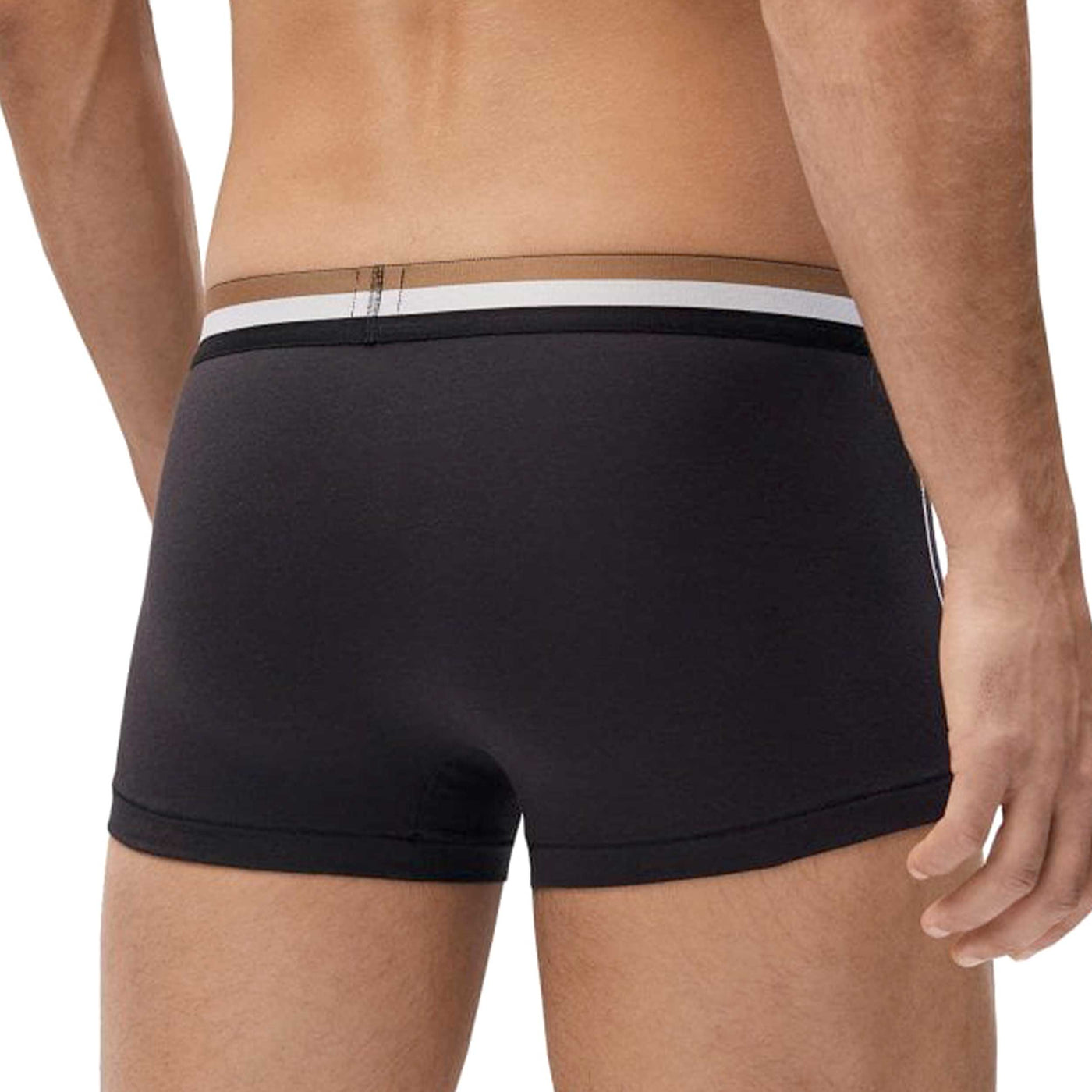 BOSS Trunk Vitality Underwear in Black Model Back