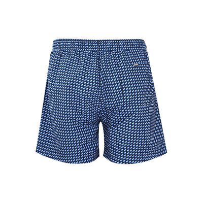 BOSS Vibe Swim Short in Medium Blue Back