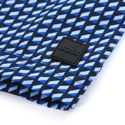BOSS Vibe Swim Short in Medium Blue Logo