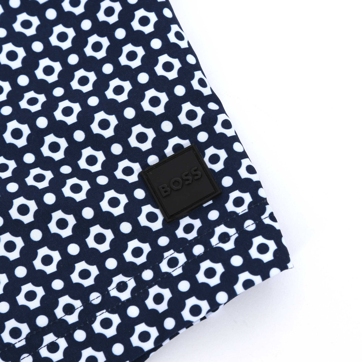 BOSS Vibe Swim Short in Navy Logo