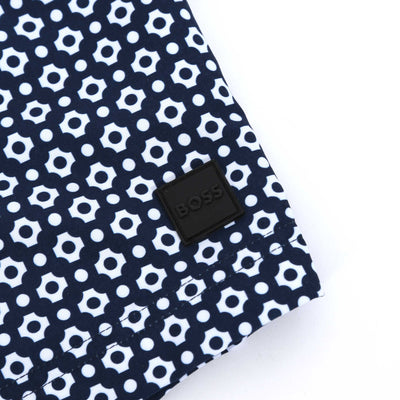 BOSS Vibe Swim Short in Navy Logo