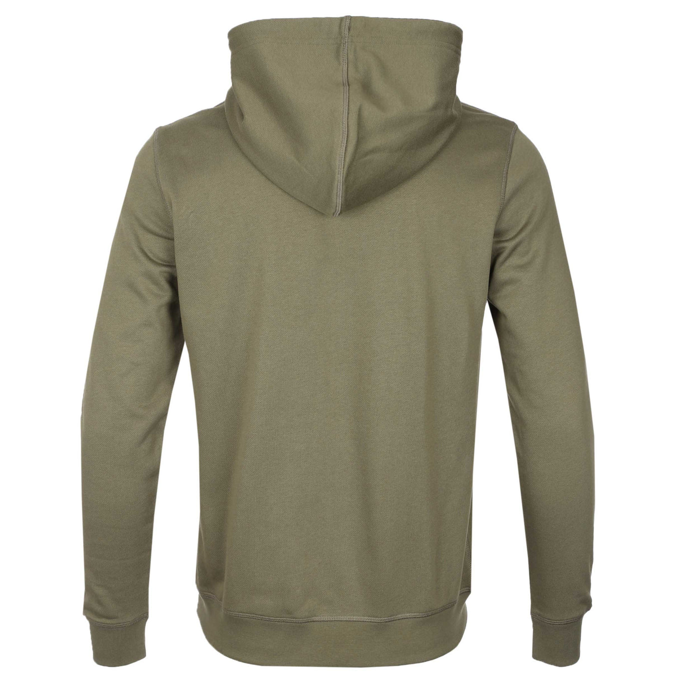 BOSS Wetalk Hoodie Sweat Top in Khaki Back
