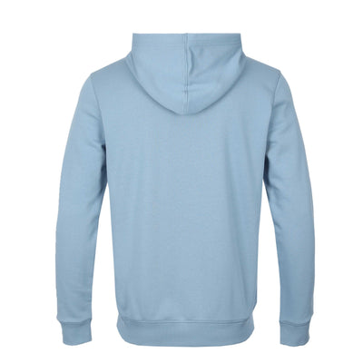 BOSS Wetalk Hoodie Sweat Top in Light Pastel Blue Back
