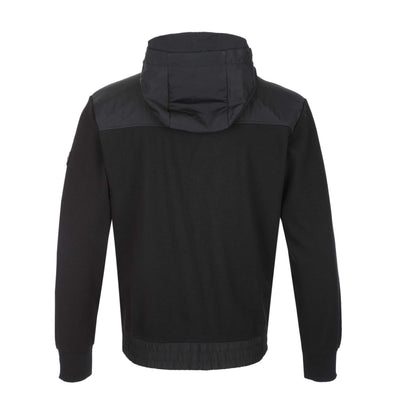 BOSS Ze_hood Hoodie Sweat Top in Black Back