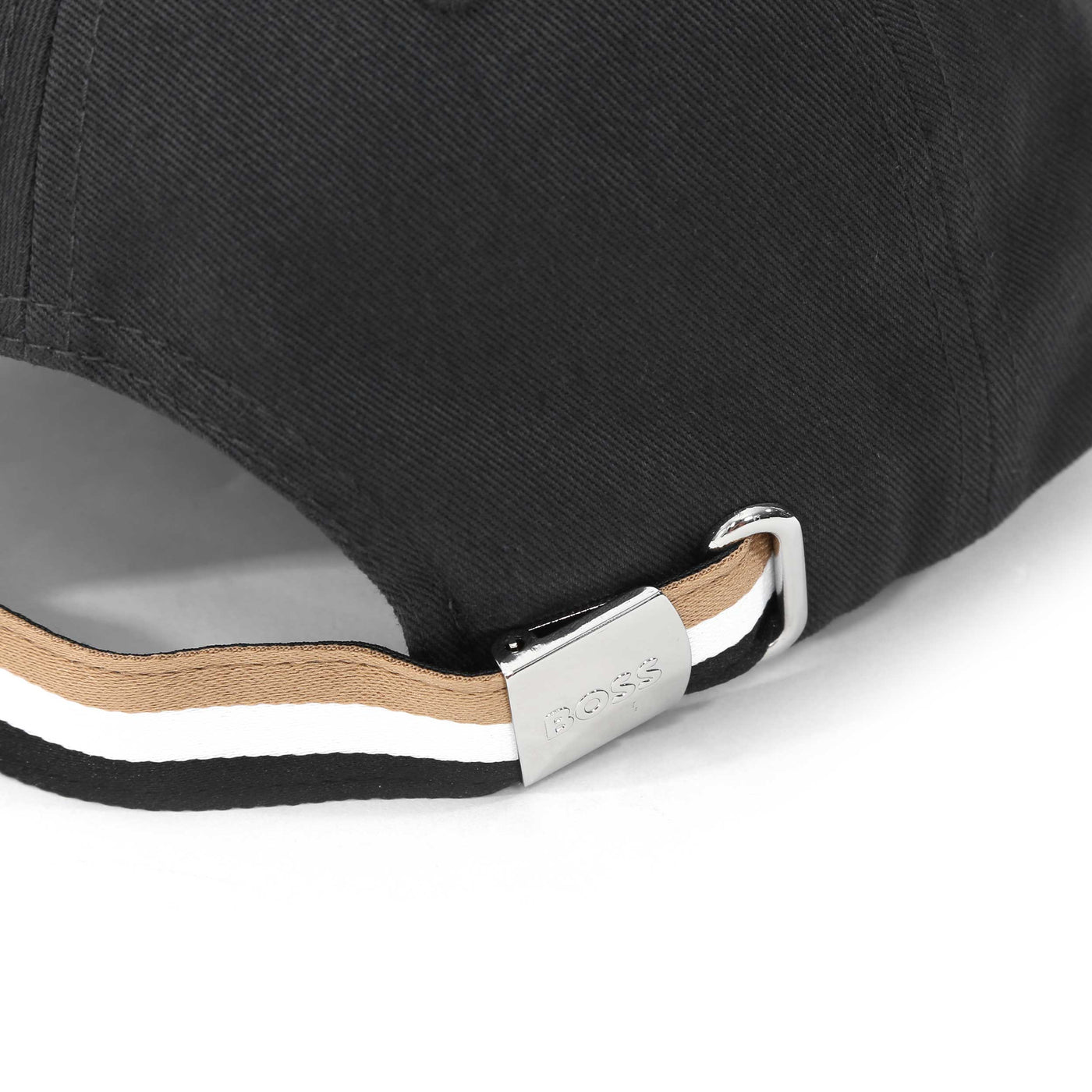 BOSS Zed BOSS Stripe Cap in Black