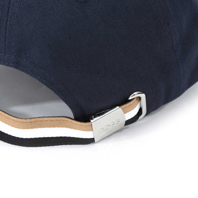 BOSS Zed BOSS Stripe Cap in Dark Blue Clasp
