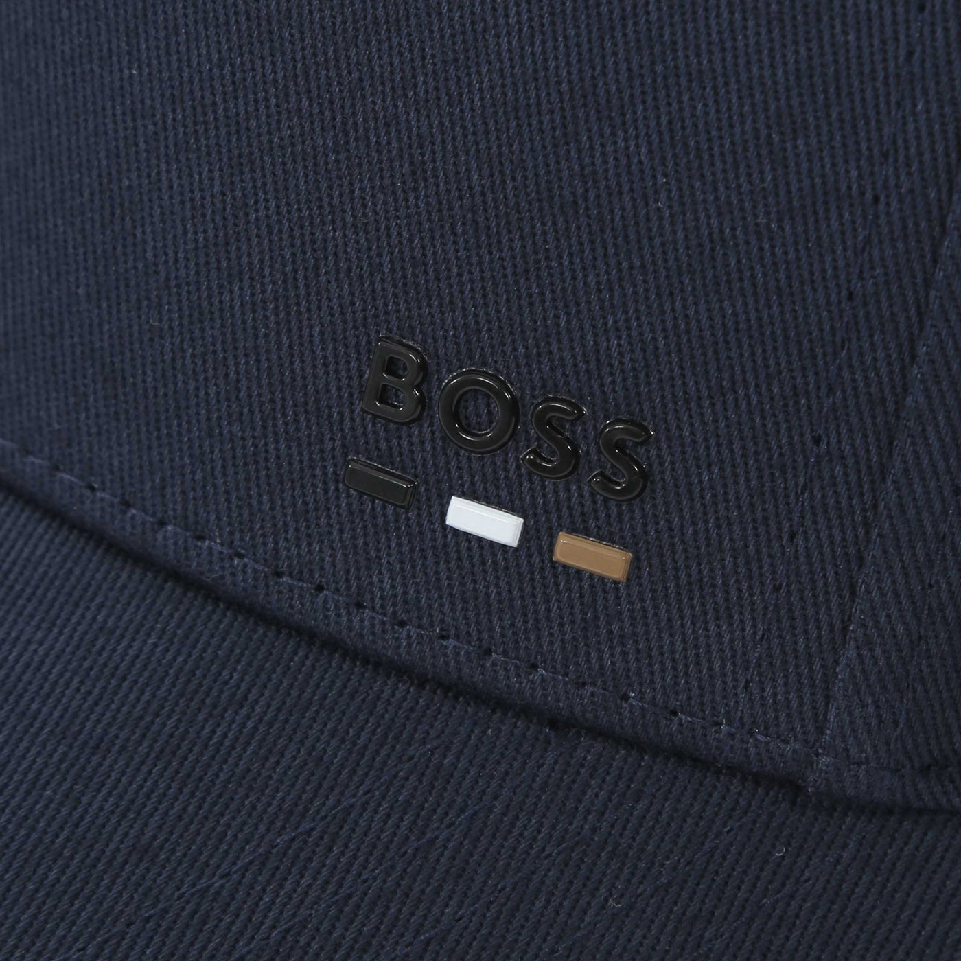BOSS Zed BOSS Stripe Cap in Dark Blue Logo